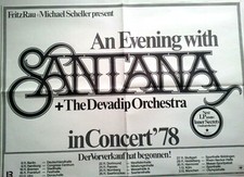 Carlos santana 1978 - 1978, tour