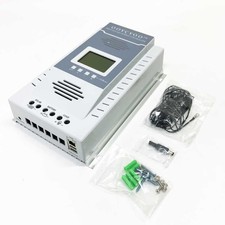 100A MPPT Solarladeregler, SolaMr 12V/24V Solarpanel-Batterieregler mit