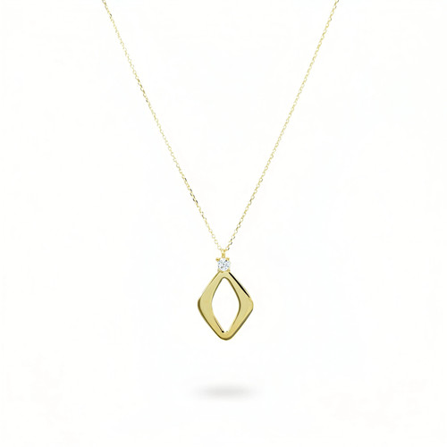 Halskette 585 gelbgold - halskette,