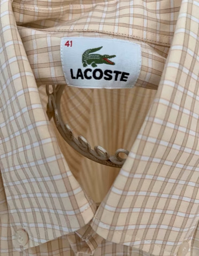 Lacoste herrenhemd kariert - herrenhemd,