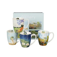 DUO Tassen Claude Monet 4er Set Classic Porzellan 0,36 L