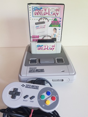 Action replay pro snes super - snes,