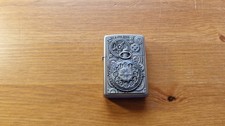 ZIPPO - Taschenuhr-Motiv mit Benzineinsatz ungenutzt
