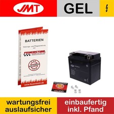 Kymco Vitality 50 4T, 2004-2010, Batterie GEL, wartungsfrei (inkl. 7,50€ Pfand)