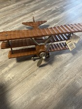 Modellflugzeug Kare Design Foccer HOLZ 52x48x22 Triplane Flugzeug Top