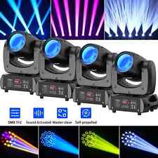 4x 200W 18 Prisma Strahl Beam Moving Head COB LED RGBW GOBO DMX DJ Halloween
