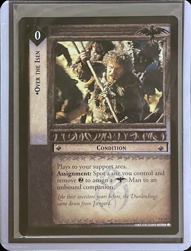 Lotr tcg over the - tcg:,