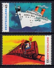 2803-2804 Udo Lindenberg - Andrea Doria und Sonderzug Pankow, Satz postfrisch **