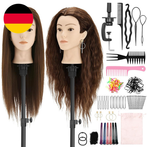 Frisierkopf mit - frisierkopf,