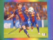 Lionel Messi (FC BARCELONA) Repro-Autogrammfoto - ca. 13x16 cm