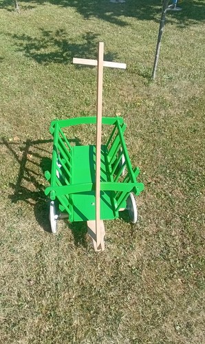 Ddr bollerwagen holz - ddr., bollerwagen,