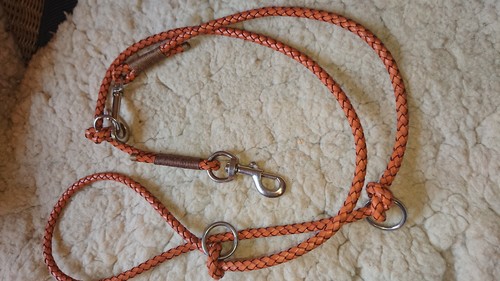 Hundeleine leder geflochten - hundeleine,,