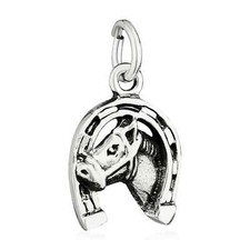 Kettenanhänger Hufeisen mit