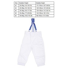 46 Fechthosen Verdickt