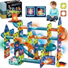 110Stk Blocks Magnetic Building Kinder Spielzeug Magnetische Bausteine Blöcke DE