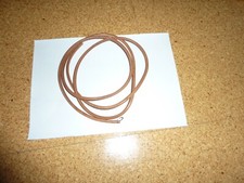 168 cm Antriebsriemen, Lederriemen, 5,5 mm, mit Klammer für Nähmaschine