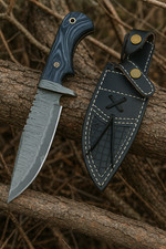 Handgefertigt Jagdmesser Taschenmesser Pakkaholz 150 lagen Damaststahl Klinge