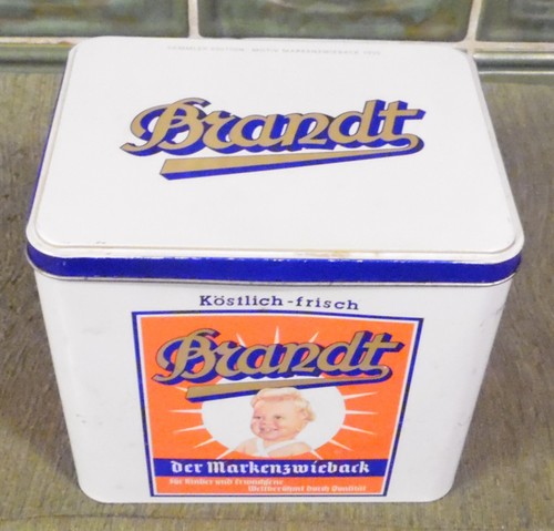 Alte dose blechdose - ,, brandt