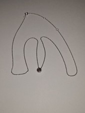 Collier 18kt WG 1 Brill. 0,3ct