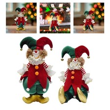 Weihnachtsclown-Puppe