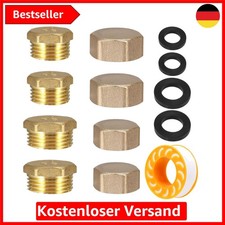 8 Stück Blindstopfen 1/2 3/4