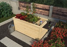 Karibu HOCHBEET 1 natur inkl