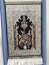 Hereke Seide wandteppich