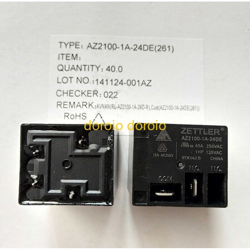 2pcs zettler az2100 24de - 2pcs, az2100-1a-24de