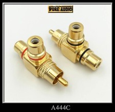 2 Audio Cinch Y Adapter