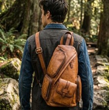 Genuine Leather Passenger Bag
