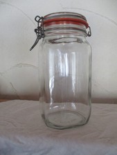 Einmachglas Vorratsglas Aufbewahrung  aus Italien Bügelverschluss FIDENZA 1,5 L.