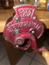 Antike Bohnen Schneidemaschine aus Eisenguß, Ca. 1900 Alexanderwerk Rieger 5252