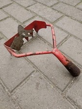 Alte Hacke-umfunktioniert als Fugenkratzer-14cm breit-Lochstiel 2,4cm