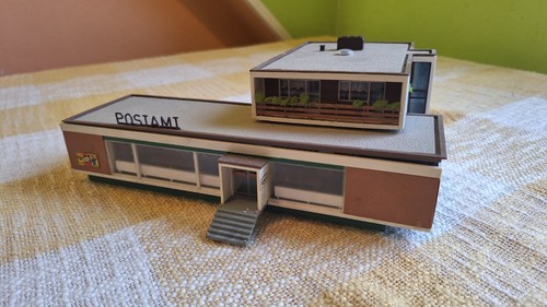 Postamt gebäude 70er jahre - 70er,