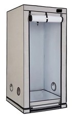 Growzelt 120x120x200cm mit Abluft + Aktivkohlefilter für Kräuter Gemüse THC Gras