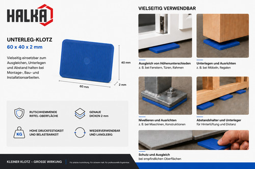 Unterlegplatten kunststoff - unterlegplatten,