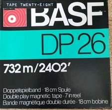tonbandspule 18 cm BASF DP26