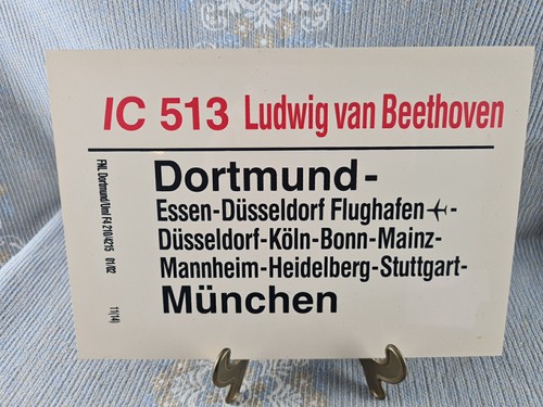Zuglaufschild 513 ludwig - ic,