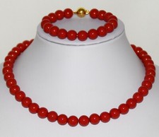 Ketten,Muschelkern Perlen Armband,Hals-Kette 18-60 cm P.Ø 8 mm/10 mm neu 1 Stück