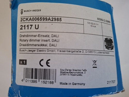 Busch jäger dalli drehdimmer - dalli,