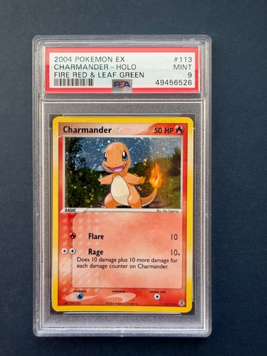 Pokemon charmander psa holo - 9,