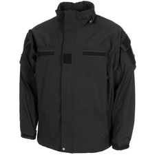 MFH US Softshell Jacke schwarz