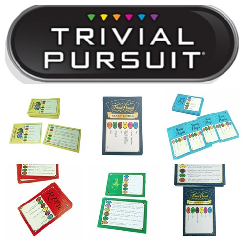 Trivial pursuit fragekarten - trivial,