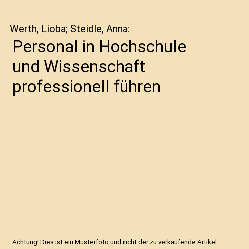 Personal hochschule und - personal,