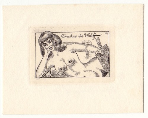 Eugen schmidt exlibris für - exlibris,