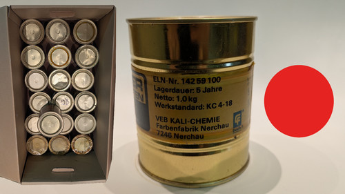 1kg rot polyester färbepaste - 1kg,
