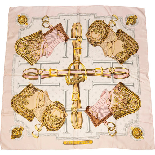 Hermès silk selles housse - hermès, à