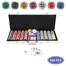 Pokerkoffer Alu Pokerchips Poker Plastik Set 300 Standard Pokerset Pokerchips
