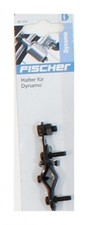 FISCHER Universal Fahrrad  Dynamohalterung für jeden Dynamo, Schwarz, One Size