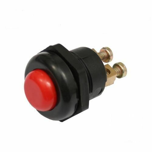 Kfz drucktaster rot 25a - drucktaster,
